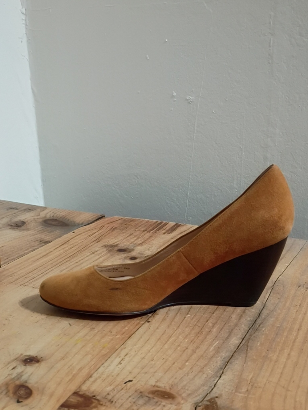 Cole Haan Nike Air Suede Wedges Size 9.5